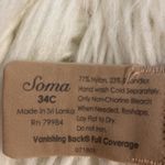 Soma  bra size 34C excellent condition see pictures with adjustable stripes Photo 4