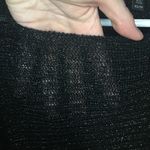 Eileen Fisher Shimmery Black Merino Wool Blouse, XS Photo 4