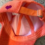 Anthropologie  Terry Icon Baseball Cap in Orange NEW Photo 4