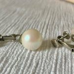 Pink Iridescent Pearl Screwback Earring Vintage “Kittie” Classic Feminine Jewelry Photo 7