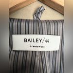 Bailey 44 women beige black stripe one button blazer 2 Photo 2