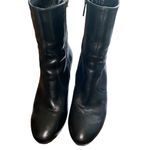 Aquatalia  black leather heeled boots Photo 7