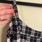 Brandy Melville  John Galt Black and White Plaid mini Dress Photo 5