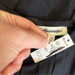 Madewell NWT Black Sleeveless Crewneck Bubble Top Size XS Photo 2