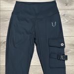 FirmAbs Cargo High Rise Leggings Size Small Black Photo 3