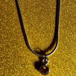 Boutique NEW Topaz Yellow November Rhinestone Birthstone Birthday Necklace Zodiac Witch Photo 5