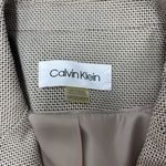 Calvin Klein Notch collar Women's Light Tan Blazer Size 10PL Photo 5
