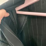 Escada Vintage Black and White Pinstripe Padded Shoulder Blazer Size L Size L Photo 5