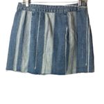 3x1  Higher Ground denim mini skirt sz M Photo 3
