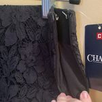 CHAPS  black lace pencil skirt size 10 Photo 3