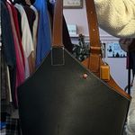 Black Leather handBag Photo 7