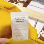 Lulus  Charm and Charisma Burnout Floral Midi Dress in Mustard Yellow XL‎ Photo 10