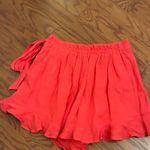 The Pants Store Coral Tie Side Skort Photo 1