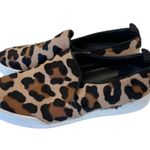 Aquatalia  Leopard print calf hair slip on sneakers, pristine condition, size 7M Photo 11