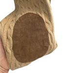 paul Fredrick tan cable knit elbow patch eclectic grandpa cotton zip cardigan Size XXL Photo 2