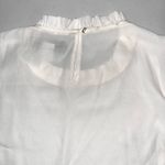 💜 NWT Simply Styled Sheer Tank Top Blouse White Size M Photo 3