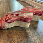 Lucky Brand  Wedge Ribbon Sandals - size 7.5 Photo 4