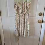 Reborn J  Floral Maxi Dress Womens Small Casual Summer Dress Tie Waist Pullover Photo 4