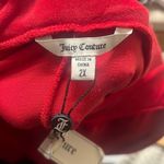 Juicy Couture ✨ Plus Size JC Bling Velour Red Sz 2X Pants✨ Photo 5