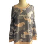 Women's BTFBM Camo Print Sweatshirt Size L Gray Pink Size L Photo 0
