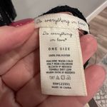 Do Everything In Love NWT Free People x  Black Lace Fringe Kimono Shawl Cardigan Photo 7