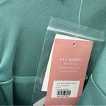 Birdy Grey  Shamin Sleeveless V Neck Formal Bridesmaid Dress in Crepe Sea Glass S Photo 8