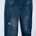 KanCan USA KanCan Black Super Skinny Moto Jeans Photo 6
