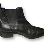 & Other Stories & Other Stories Shoe Black Leather Short Ankle Chelsea Boot Pointy Toe Low Heel Photo 1