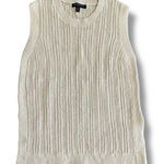 Banana Republic Ribbed Sweater Tank Small Camel Neutral Minimalist Layering Photo 0