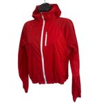Athleta  Women’s Crop Jacket Red Ascender Size XXS Photo 2