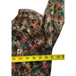 Love Culture  Brown Printed Sheer Crop Top Women Size Large | 33-7 Photo 5