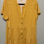 Wonderly  Mustard Button-Down Shirt Photo 0