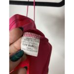 Hot Kiss VTG 90s  Women's Small Tank Top Striped Mod USA Made Pink Fairy Fitted Photo 7