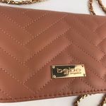 Bebe  Sophia Crossbody Small Dark Blush Purse Photo 1