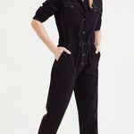 Dockers NWT LONG SLEEVE CORDUROY Jumpsuit Black Photo 0