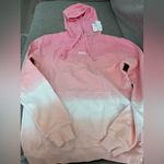 OKAICOS Coral Gradient Dyed Hoodie Small NWT Pink Photo 5