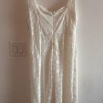 ASTR  The Label Corset Sheath Lace Midi Dress in White Sz XL Photo 6