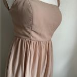 Birdy Grey  August Convertible Chiffon Taupe Champagne Bridesmaid Dress Womens XS Photo 1