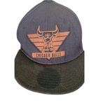 Vintage Chicago Bulls Windy City bulls hat Red Photo 0