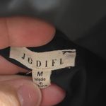 JODIFL Puffer Jacket Warm Winter Coat Black Full Zip Size Medium Goth Preppy Business Photo 4