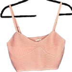 Aerie  NWT Pink Cropped Tank Women Junior Size Medium MSRP $44.95 Photo 0