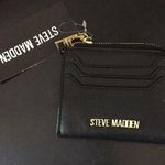 Steve Madden New  Black Coin & Card Case Photo 0