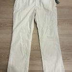 Ralph Lauren NWT Lauren  Women’s Cream Corduroy Straight Leg Pant Size 16 Photo 0