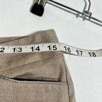 White House | Black Market WHBM Womens Modern Boot Pants Size 2R Beige Cream Herringbone Modern Photo 7