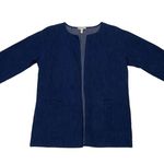 Eileen Fisher Open Front Jacket - Blue Denim - PM Photo 5