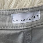 Loft Curvy High Waist Skinny Crop Tie-Dye Jeans Photo 5