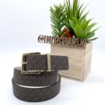 Michael Kors MK Signature Reversible Leather Belt Photo 4