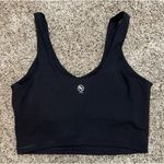 Hollister Social Tourist Crop Scoop Tank ~ Size Medium ~ Black Photo 2