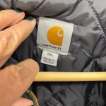 Carhartt  Women's Insulated‎ Canvas Work Jacket Black 2XL New Photo 5