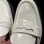 Reformation  Angie Leather Loafer Mule (black/white) 7 Photo 7